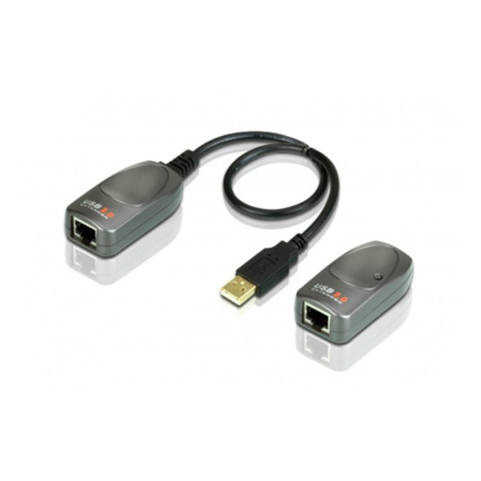 USB удлинитель, ATEN, UCE260-AT-G, USB 2.0, Cat 5, Extender, W/EU Adaptor