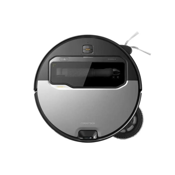 Робот-пылесос, Roborock, Saros Z70 , с Док-станцией для автовыгрузки мусора мойки и наполнения, LDS навигация + 3D структурированный свет + RGB камера, 23000 Па, Обслуживаемая площадь: сухая (270 кв.м) влажная (100 кв.м), Автономная работа 3 ч, Аккумулятор 6400 мАч, Время зарядки до 4 ч, Уровень шума 67 дБ, Голосовое управление, Серый