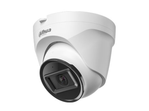 IP видеокамера, Dahua, DH-IPC-T1E20-A, Купольная, 2MP, CMOS 1/3.2 дюймовая IR 30 м, Smart H.265+. Smart H.264+