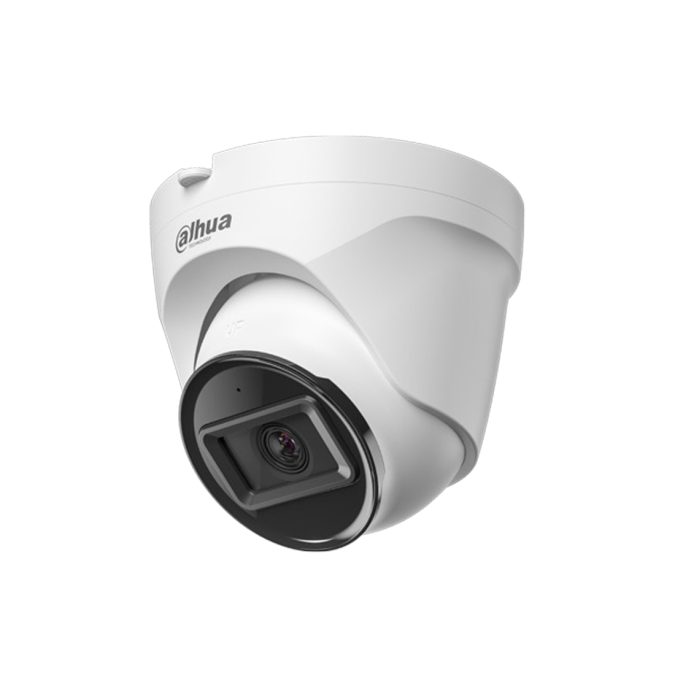 IP видеокамера, Dahua, DH-IPC-T1E20-A, Купольная, 2MP, CMOS 1/3.2 дюймовая IR 30 м, Smart H.265+. Smart H.264+