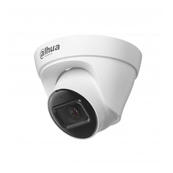 IP видеокамера, Dahua, DH-IPC-HDW1230T1-A, Купольная, Матрица: 1/2.7" 2Мп CMOS. Разрешение матрицы: 2 мегапикс. Тип объектива: фиксированный f=2.8 мм. Интегрированная ИК-подсветка - до 30 метров.