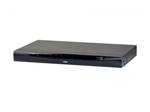 КВМ-переключатель, ATEN, KN1108VA-AX-G, ALTUSEN, 1L/1-Remote, 8 Port, Cat 5, KVM over IP, SW.W/EU CORD