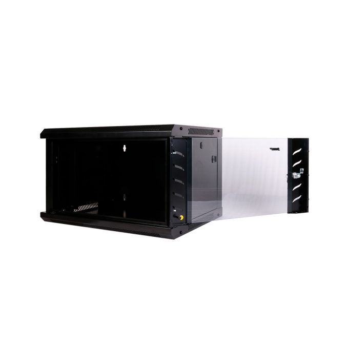 Шкаф коммуникационный настенный, SHIP, SC5622.11.100, SC серия, 19'' 22U, 570*600*1080 мм, Ш*Г*В, IP20, Чёрный