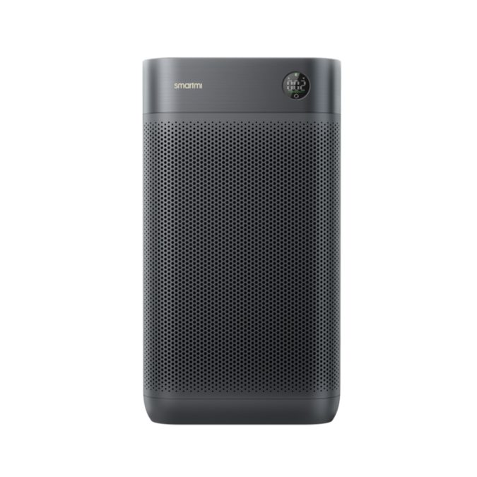Очиститель воздуха, Smartmi, Air Purifier 3 (KQJHQ03ZM/AP508101EU), 66 дБ, Фильтр HEPA 13-го класса, CADR - 400 м/ч, OLED дисплей, Обслуживаемая площадь 48 м, 40 Вт, Темно-серый