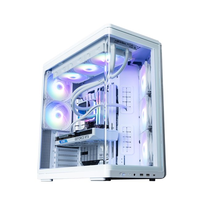 Компьютерный корпус, Zalman, P60 White, P60 White, ATX, 1*3.5"/1*2.5", Высота кулера до 170 мм, Длина VGA до 435 мм, 475х290х478 мм, Без Б/П, Белый