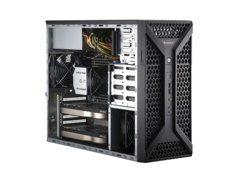 Платформа рабочей станции, SUPERMICRO, SYS-531A-I, LGA4677, Intel® W790, PCI-E, VGA, SATA, 4xNHS SATA, 1GbLAN, 10GbLAN, 8 DDR5, 1200W HS