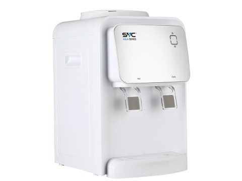 Кулер для воды настольный, SVC, Aqua series JXTD-8, Электрический тип охлаждения, Нагрев: 85-95 5л/ч, Охлаждение: 8-15, 0.7л/ч, белый