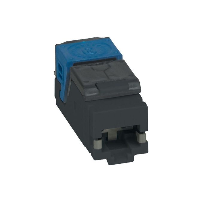 Коннектор телекоммуникационный высокой плотности RJ 45, Legrand, 033763, cat 6, (6 шт в уп.).