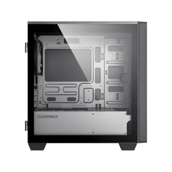 Компьютерный корпус, Gamemax, Aero mini ECO, 1110-6607R0018, MATX/ITX, 2*3.5"/2*2.5", Высота кулера до 155 мм, Длина VGA до 340 мм, 393x193x415 мм, Без Б/П, Черный
