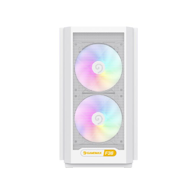 Компьютерный корпус, Gamemax, F36 WH, 1116-4036R0010, MATX/ITX, 2*3.5"/3*2.5", Высота кулера до 169 мм, Длина VGA до 350 мм, 419x216x388 мм, Без Б/П, Черный