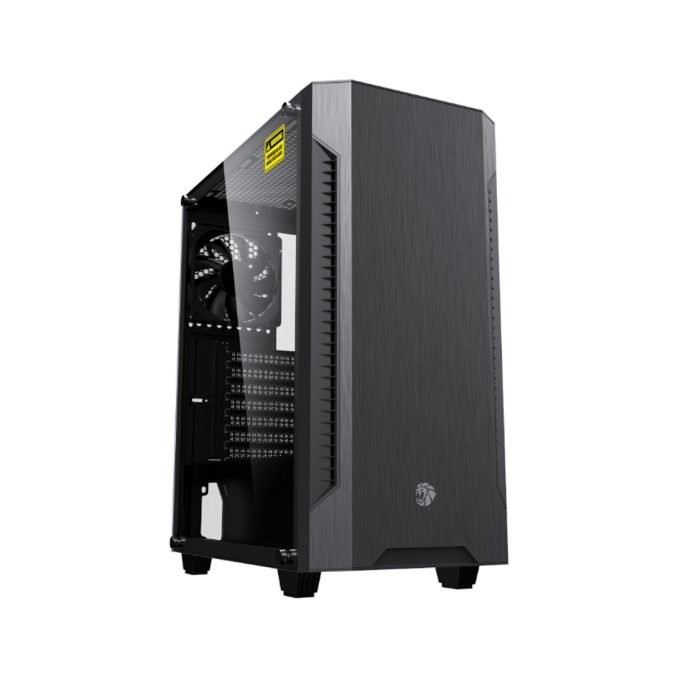 Компьютерный корпус, Gamemax, Fortress TG, 1126-3602R0022, ATX/MATX/ITX, 2*3.5"/2*2.5", Высота кулера до 164 мм, Длина VGA до 340 мм, 421x210x460 мм, Без Б/П, Черный