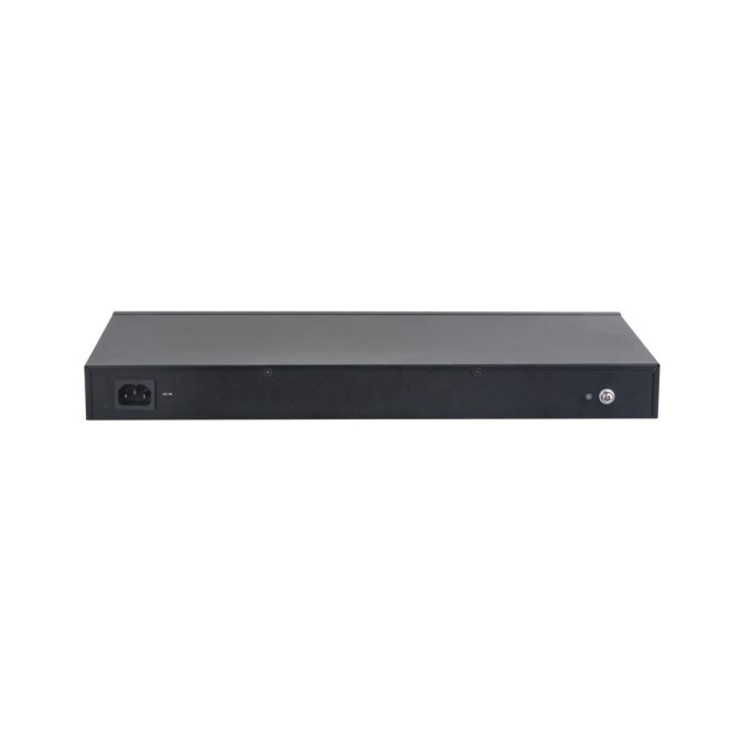 Коммутатор, Dahua, DH-CS4228-24GT-240, Управляемый L2, 24  RJ-45 10/100/1000 Мбит/с (PoE 240W). Порт 25-26: 2  RJ-45 10/100/1000 Мбит/с (восходящий канал). Порт 27-28: 2  SFP 1000 Мбит/с (восходящий канал)