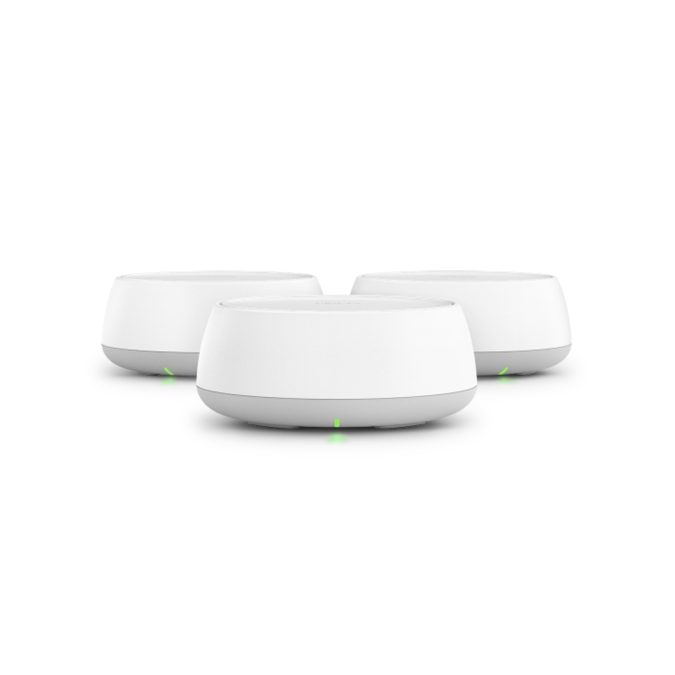 Беспроводная MESH-система Wi-Fi, TP-Link, Deco BE25(3-pack), 2,4 ГГц/5 ГГц, 802.11be/b/ax/n/ac/a/g, WI-FI 7, 3 порта 2.5 Гбит/с, 3 модуля в комплекте