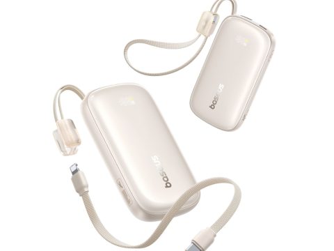 Портативный внешний аккумулятор, Baseus, EnerFill FC21 Qpow 3 Ultra (E0027Q01), 10000mAh, 45W, Титановый
