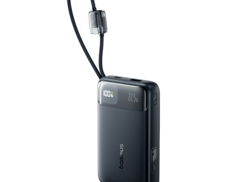 Портативный внешний аккумулятор, Baseus, EnerFill FC11 (E0027S04), 20000mAh, 22.5W,Черный