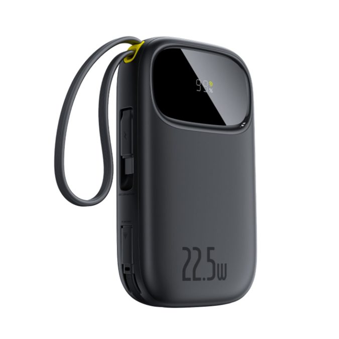 Портативный внешний аккумулятор, Baseus, EnerFill FC31 (P10082106123-00), 10000mAh, 22.5W, Черный