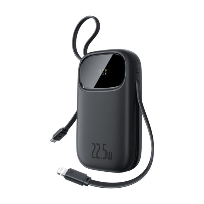 Портативный внешний аккумулятор, Baseus, EnerFill FC31 (P10082106123-00), 10000mAh, 22.5W, Черный