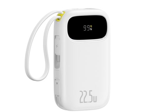 Портативный внешний аккумулятор, Baseus, EnerFill FC31 (P10082106213-00), 10000mAh, 22.5W Белый