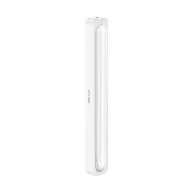 Зарядный кейс для стилуса, Baseus, (P80015907213-00), Smooth Writing Stylus Wireless Charging Case, Совместим Apple Pencil 2 / Baseus Smooth Writing 1 / 2 / 3 Series, USB-C, Белый