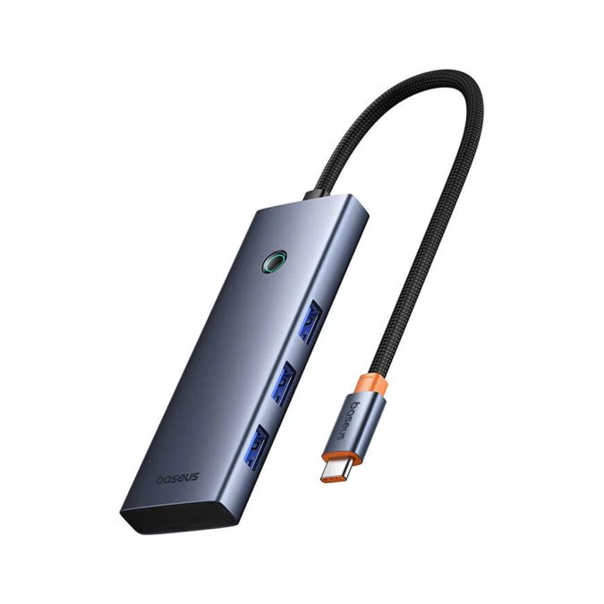 Док-станция, Baseus, UltraJoy Series (B00052803811-00), 7-Port, Серый