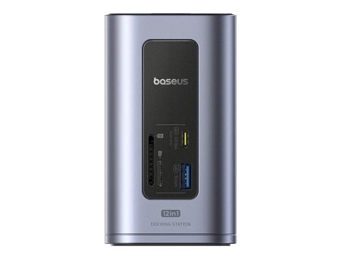 Док-станция, Baseus, NU1 (B00568103813-00), Air Spacemate, 12-в-1 Серый