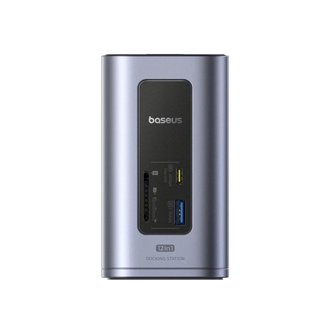 Док-станция, Baseus, NU1 (B00568103813-00), Air Spacemate, 12-в-1 Серый