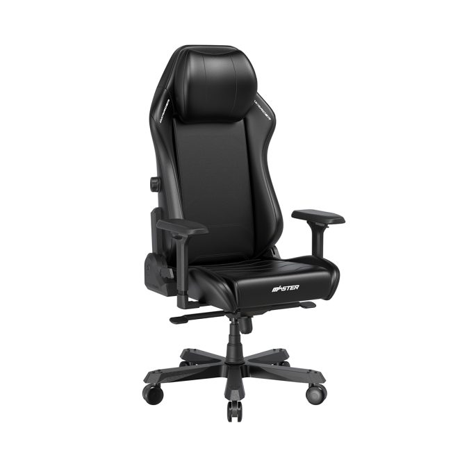 Игровое компьютерное кресло, DX Racer, GC/XLMF24LTA/N, Master series, Рекомендуемый рост: до 190 см, Рекомендуемый вес: до 130 кг, Эко-кожа, Металлическая основа кресла, Угол наклона 135°, Механизм качания: мультиблок, 4D подлокотники, Черный