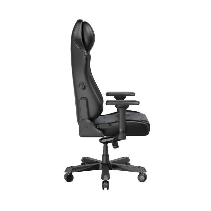Игровое компьютерное кресло, DX Racer, GC/XLMF24LTA/N, Master series, Рекомендуемый рост: до 190 см, Рекомендуемый вес: до 130 кг, Эко-кожа, Металлическая основа кресла, Угол наклона 135°, Механизм качания: мультиблок, 4D подлокотники, Черный