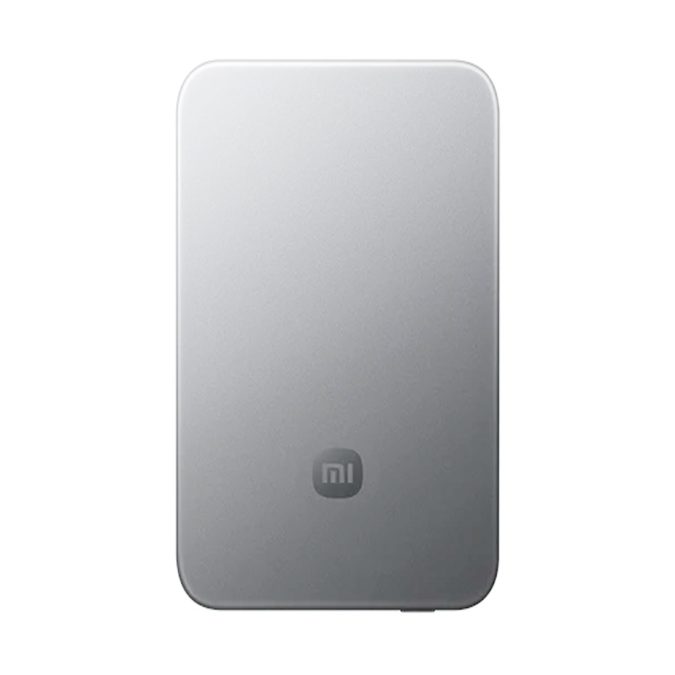 Портативный внешний аккумулятор, Xiaomi, UltraThin Magnetic Power Bank 5000 15W GL Glacier Silver, MDY-20-EB/BHR08Z2GL, 5000мА·ч, 98г, 15W, 5V3A, 9V2.5A, 22.5W, 5V1.5A, 7.5W, 5W, 18.58Wh, 3.79V, 4900мА·ч, 18.95Wh, 3.79V, 5000мА·ч, 98.5  71.5  6мм, 3000мА·ч, 5V2A, Ледниковое серебро