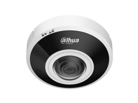 IP видеокамера, Dahua, DH-IPC-EBW5641-AS, Купольная, 6 Мп, 1,68 мм, "рыбий глаз", ИК до 15 м
