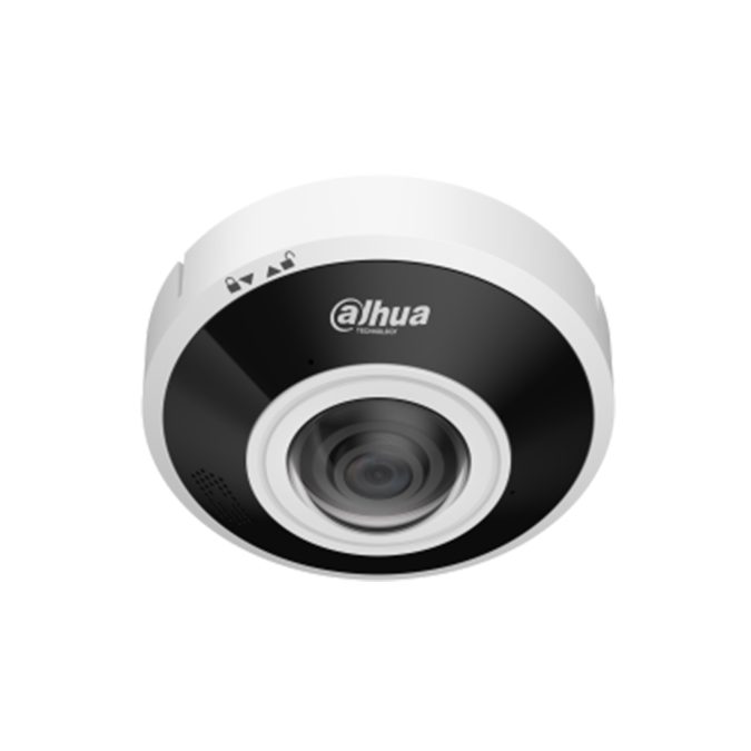 IP видеокамера, Dahua, DH-IPC-EBW5641-AS, Купольная, 6 Мп, 1,68 мм, "рыбий глаз", ИК до 15 м