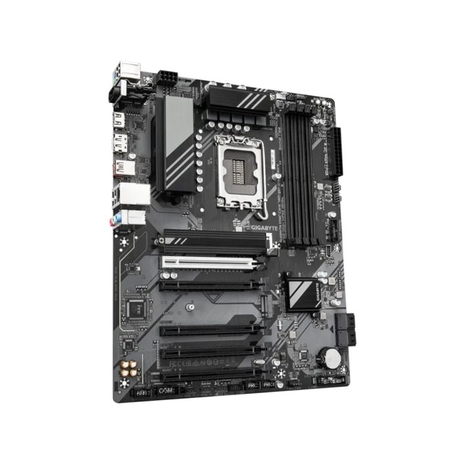 Материнская плата, Gigabyte, B760 DS3H WIFI6E GEN5 (4719331872939), LGA1700, iB760, 4xDDR5 4000/4800/7600(OC), 4xSATA3, 2xM.2 (PCI-E 4.0x4/x2), Raid, 1хDP, 1xHDMI, 4xPCI-Ex16, WiFi, ATX