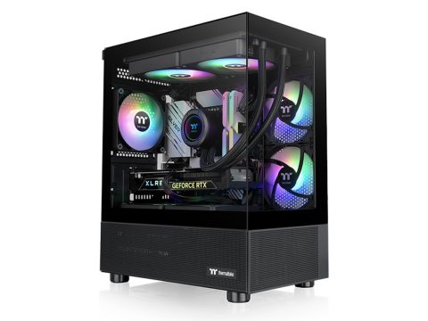 Компьютерный корпус, Thermaltake, View 170 TG ARGB Black, CA-1Z4-00M1WN-00, Micro ATX, Mini ITX, 2*3.5"/1*2.5", Вентилятор 3*12см, Высота кулера до 160 мм, Длина VGA до 340 мм, 438 x 212 x 377.5 мм, Без Б/П, Черный
