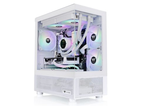 Компьютерный корпус, Thermaltake, View 170 TG ARGB Snow, CA-1Z4-00M6WN-00, Mini ITX/MicroATX, 1*3.5"/2*2.5", Высота кулера до 160 мм, Длина VGA до 340 мм, 419 x 205 x 467 мм, Без Б/П, Белый