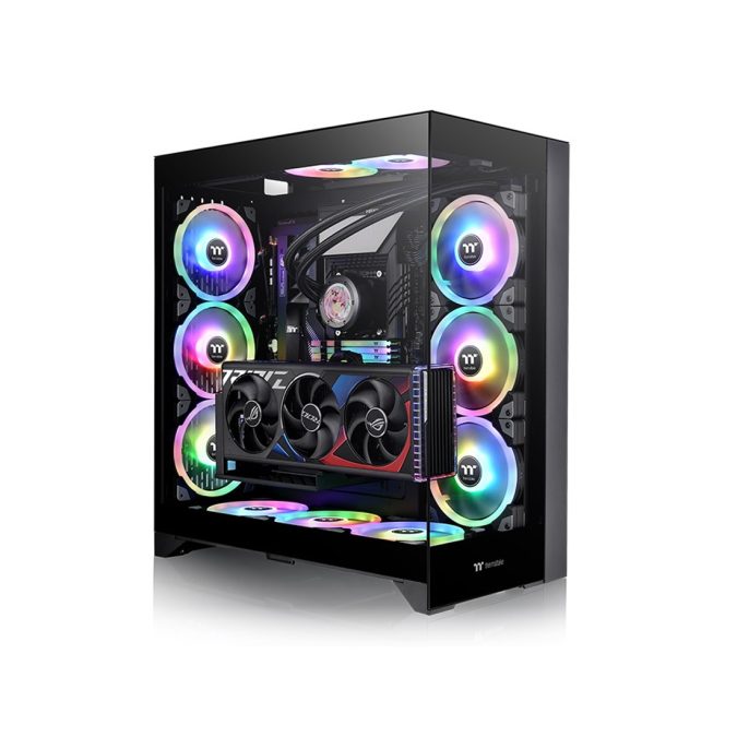 Компьютерный корпус, Thermaltake, CTE E660 MX Black, CA-1Y3-00M1WN-01, ATX / Micro ATX / Mini ITX/ E-ATX, 3*3.5"/1*2.5", 1, Высота кулера до 166 мм, Длина VGA до 415 мм, 558.5 x 270 x 513 мм, Без Б/П, Черный