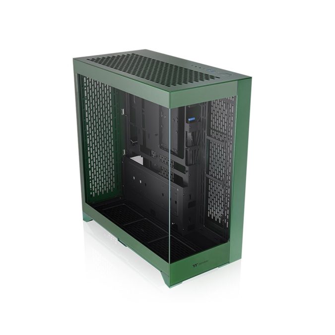 Компьютерный корпус, Thermaltake, CTE E660 MX Racing Green, CA-1Y3-00MCWN-01, E-ATX / ATX / M-ATX / M-ITX, 2*3.5"/2*2.5", Высота кулера до 166 мм, Длина VGA до 415 мм, 558.5 x 270 x 513 мм, Без Б/П, Зеленый
