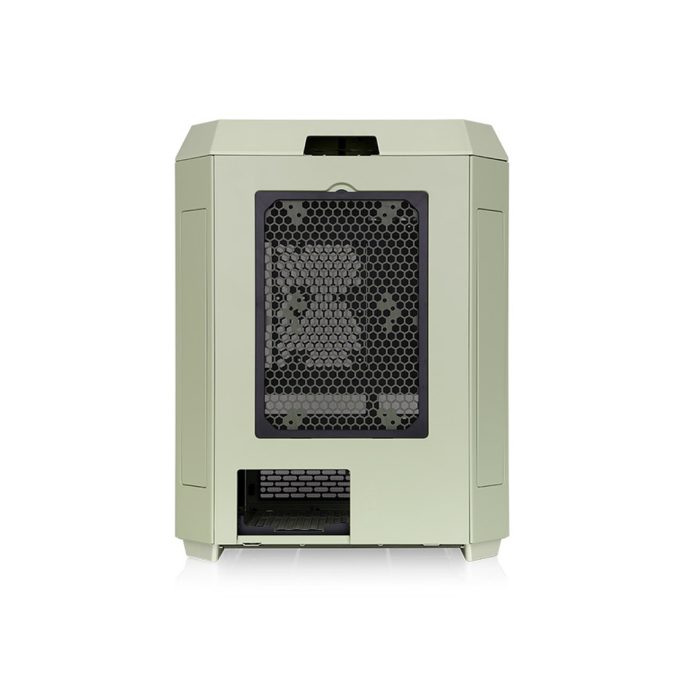 Компьютерный корпус, Thermaltake, The Tower 600 Matcha Green, CA-1Z1-00MEWN-00, Mid Tower, ATX / M-ATX / M-ITX, Type-C*1, USB 3.0*4, HD+Audio*1, 2*140мм вентиляторы, Высота процессорного кулера до 210мм, Длина VGA до 400мм, 1*3,5/3*2,5, Сталь/Пластик/Закаленное стекло, 550х420х286,4мм, Без Б/П, Зеленый