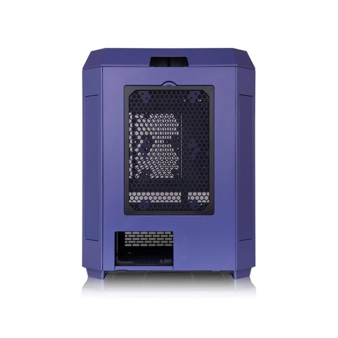 Компьютерный корпус, Thermaltake, The Tower 600 Future Dusk, CA-1Z1-00MNWN-00, Mid Tower, ATX / M-ATX / M-ITX, Type-C*1, USB 3.0*4, HD+Audio*1, 2*140мм вентиляторы, Высота процессорного кулера до 210мм, Длина VGA до 400мм, 1*3,5/3*2,5, Сталь/Пластик/Закаленное стекло, 550х420х286,4мм, Без Б/П, Синий