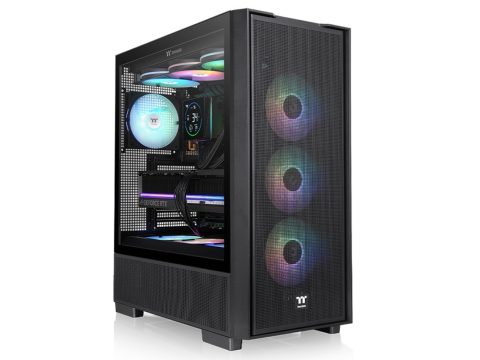 Компьютерный корпус, Thermaltake, S380 TG ARGB, CA-11K-00M1WN-00, ATX / Micro ATX / Mini ITX, 2*3.5"/2*2.5", Высота кулера до 180 мм, Длина VGA до 400 мм, 536 x 238 x 485 мм, Без Б/П, Черный