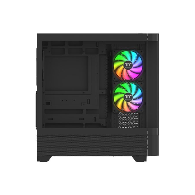 Компьютерный корпус, Thermaltake, View 290 Black, CA-11G-00M1WN-00, ATX / Micro-ATX / Mini-ITX, 2*3.5", Высота кулера до 180 мм, Длина VGA до 450 мм, 497 x 242 x 477 мм, Без Б/П, Черный