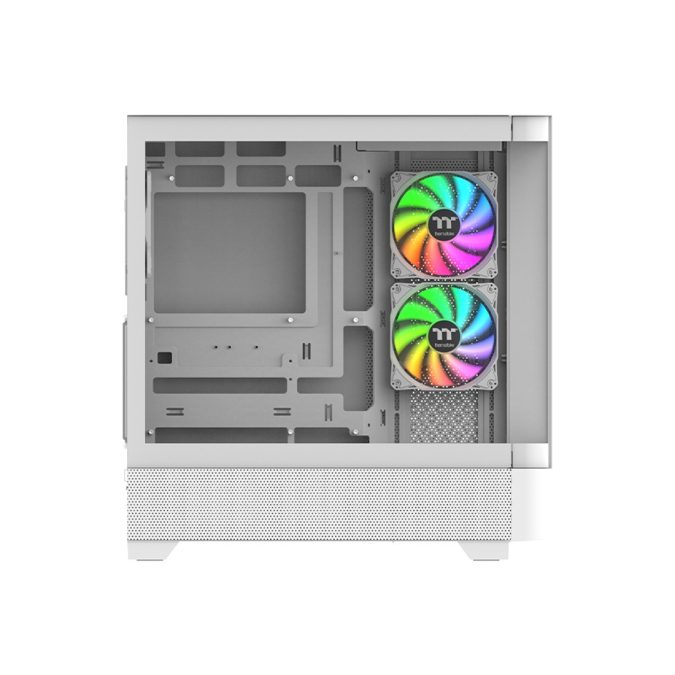 Компьютерный корпус, Thermaltake, View 290 TG ARGB Snow, CA-11G-00M6WN-00, ATX / m-ATX / m-ITX, 2*3.5"/2*2.5", Высота кулера до 180 мм, Длина VGA до 450 мм, 497 x 242 x 477 мм, Без Б/П, Белый