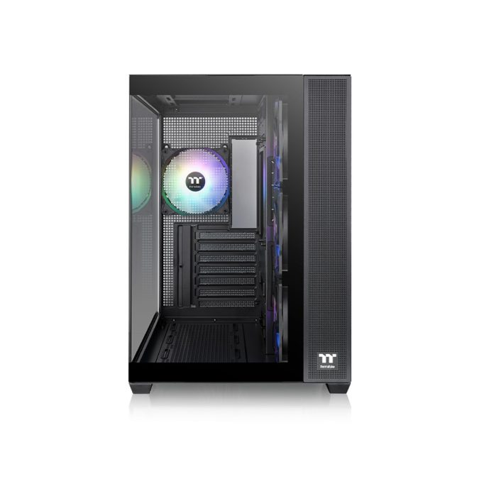 Компьютерный корпус, Thermaltake, View 380 TG ARGB, CA-1Z2-00M1WN-00, ATX / Micro ATX / Mini ITX, 1*3.5"/2*2.5", Высота кулера до 160 мм, Длина VGA до 415 мм, 410 x 285 x 442 мм, Без Б/П, Черный