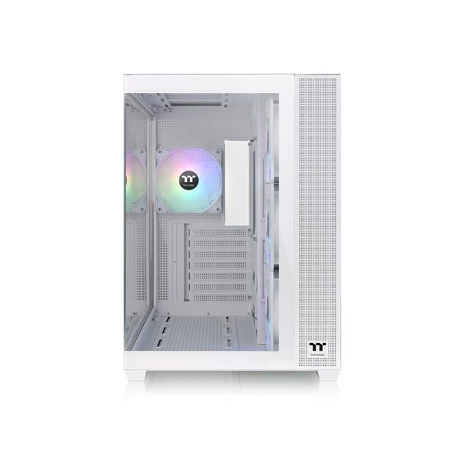 Компьютерный корпус, Thermaltake, View 380 TG ARGB Snow, CA-1Z2-00M6WN-00, ATX / m-ATX / m-ITX, 1*3.5"/2*2.5", Высота кулера до 160 мм, Длина VGA до 415 мм, 410 x 285 x 442 мм, Без Б/П, Белый