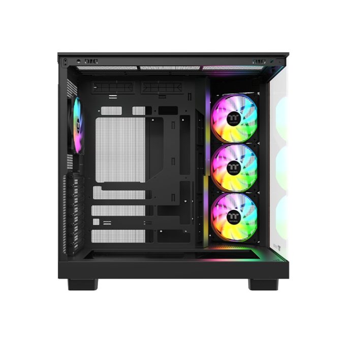 Компьютерный корпус, Thermaltake, View 380 XL WS ARGB, CA-11E-00M1WN-WS, ATX / Micro ATX / Mini ITX / E-ATX, 1*3.5"/2*2.5", Высота кулера до 160 мм, Длина VGA до 420 мм, 471x 288 x 473 мм, Без Б/П, Черный