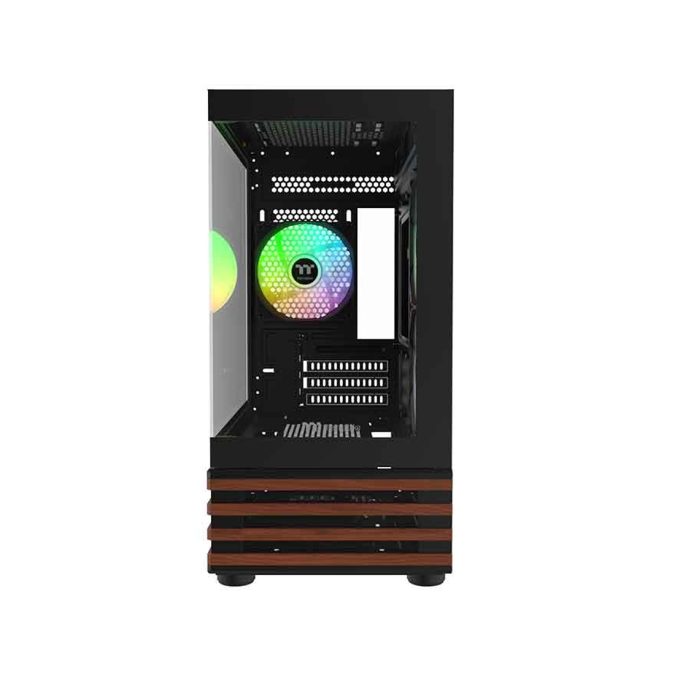 Компьютерный корпус, Thermaltake, View 170 WS ARGB, CA-1Z4-00M1WN-WS, M-ATX / M-ITX, 1*3.5"/2*2.5", Высота кулера до 160 мм, Длина VGA до 340 мм, 438 x 214 x 381.4 мм, Без Б/П, Черный