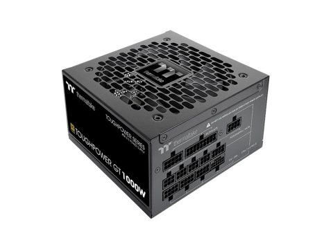 Блок питания, Thermaltake, TOUGHPOWER GT 1000W, PS-TPT-1000FNFAGE-3, 1000W, ATX, 80 PLUS Gold, 20+4 pin, 5*PCI-E 6+2 pin, 1*PCI-E 12+4 pin, 6*SATA, 2*4+4 pin, 150x86x140 мм, Черный