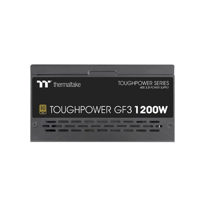 Блок питания, Thermaltake, Toughpower GF3 A3 1200W Gold, PS-TPD-1200FNFAGE-H, 1200W, ATX, 20+4 pin, 2*PCI-E 6+2 pin, 1*PCI-E 12+4 pin, 4*SATA, 4+4 pin, 150x86x160 мм, черный