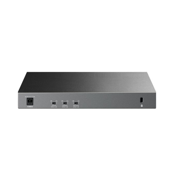 Коммутатор, TP-Link, LS1210GP, 9 портов 10/100/1000 Мбит/с (порты 1–8 поддерживают стандарты 802.3af/at), 1 порт SFP, Бюджет PoE: 61 Вт, настольный
