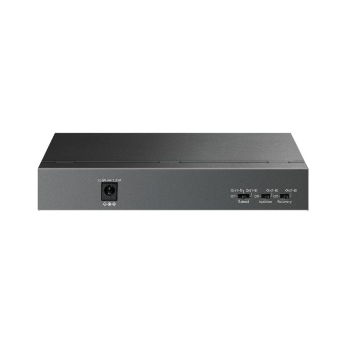 Коммутатор, TP-Link, LS109P, 9 портов 10/100 Мбит/с (из них 8 портов с поддержкой стандартов 802.3af/at), Бюджет PoE 63 Вт, настольный, настенный