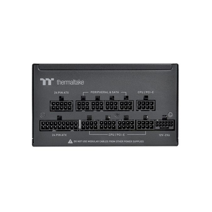 Блок питания, Thermaltake, Toughpower PT 1000W, PS-TPP-1000FNFAPE-1, 1000W, ATX, 20+4 pin, 4*PCI-E 6+2 pin, 1*PCI-E 12+4 pin, 6*SATA, 2*4+4 pin, 150x86x140 мм, черный